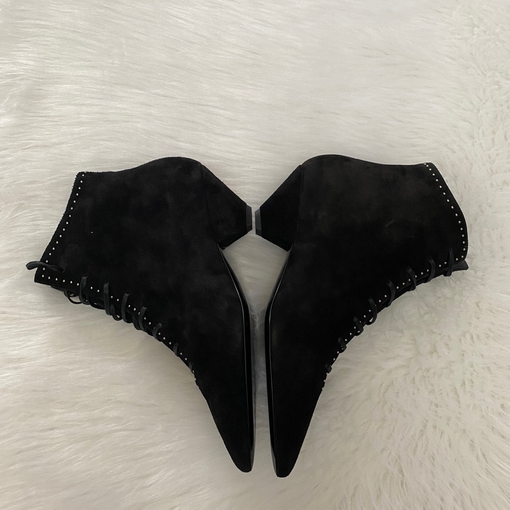NEW in Box-YSL SAINT LAURENT Kate Suede Ankle Boots 39 - Picture 7 of 8